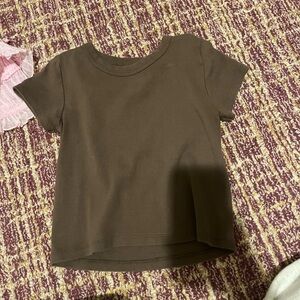 brandy melville baby tee